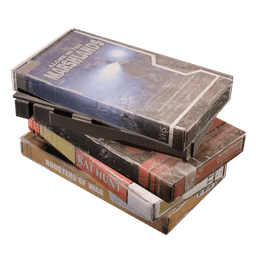 Stack of Movie Tapes